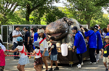 年に一度の身体測定など多様なイベントで記念日を盛り上げる「9月9日はオオサンショウウオの日2024」開催