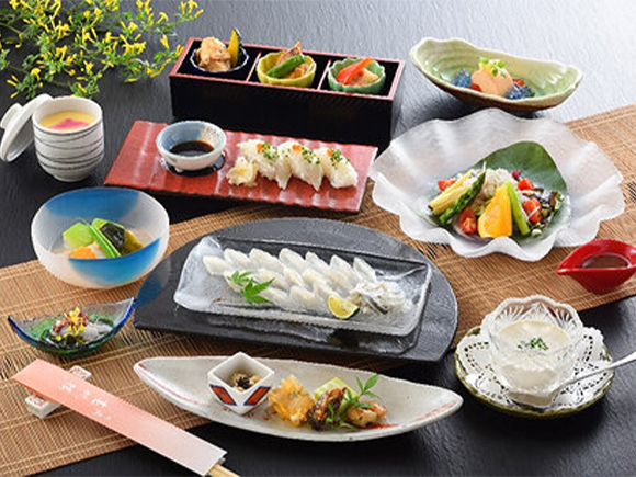 ふぐ食べ比べ清涼会席 イメージ
