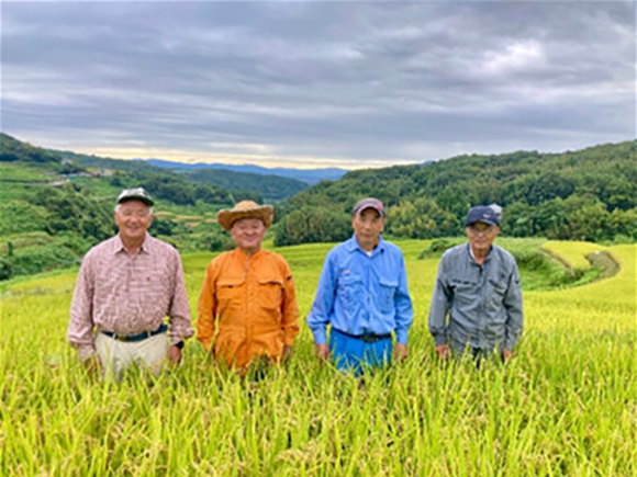 「内成棚田」生産者の方々