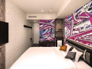 新作デザインアートを壁紙に採用した「イマジンルーム」が新登場客室70室を「アートルーム」にリニューアル