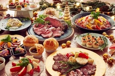 華やかなお料理や可愛いスイーツを囲んで、デリシャスなクリスマス！11月6日より館内レストランにて「クリスマスフェア」開催