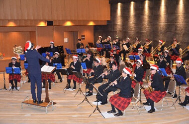 雪国会津のクリスマスを会津高等学校の学生が音楽で彩る！吹奏楽コンサートほか、旅館で楽しむクリスマスイベント開催