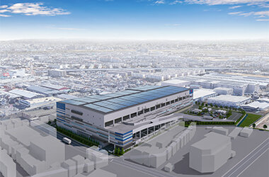 大阪・京都の中間に位置、効率的な広域配送が可能「高槻ロジスティクスセンター」着工