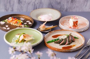 春の京都におすすめ！ほんのり桜色に染まる期間限定コース「KIHARU de SAKURA」登場