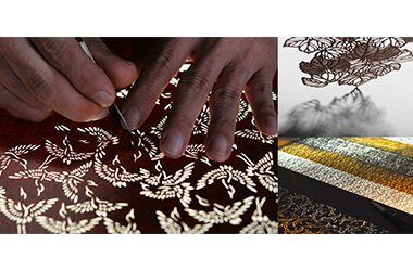 京の匠の息遣いに触れるDiscover Japanese Craft vol.3西村友禅彫刻店の実演と型彫体験 2日間限定開催