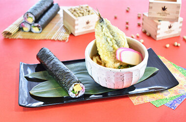 巻き寿司丸かぶり発祥の地、此花区大阪産（もん）食材を使用したホテル ユニバーサル ポートオリジナルの恵方巻を