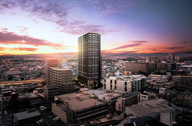 枚方市光善寺駅前の再開発事業、駅徒歩2分「ザ・ライオンズ枚方光善寺タワー」販売開始