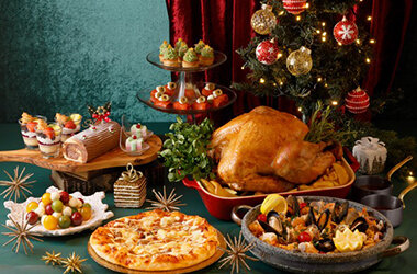 石窯から届く、クリスマスのごちそう！家族みんなで楽しむ、ホテル ユニバーサル ポート ヴィータのディナービュッフェ